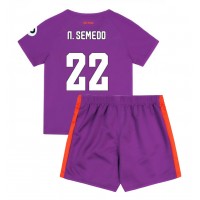 Wolves Nelson Semedo #22 3rd trikot Kinder 2024-25 Kurzarm (+ Kurze Hosen)